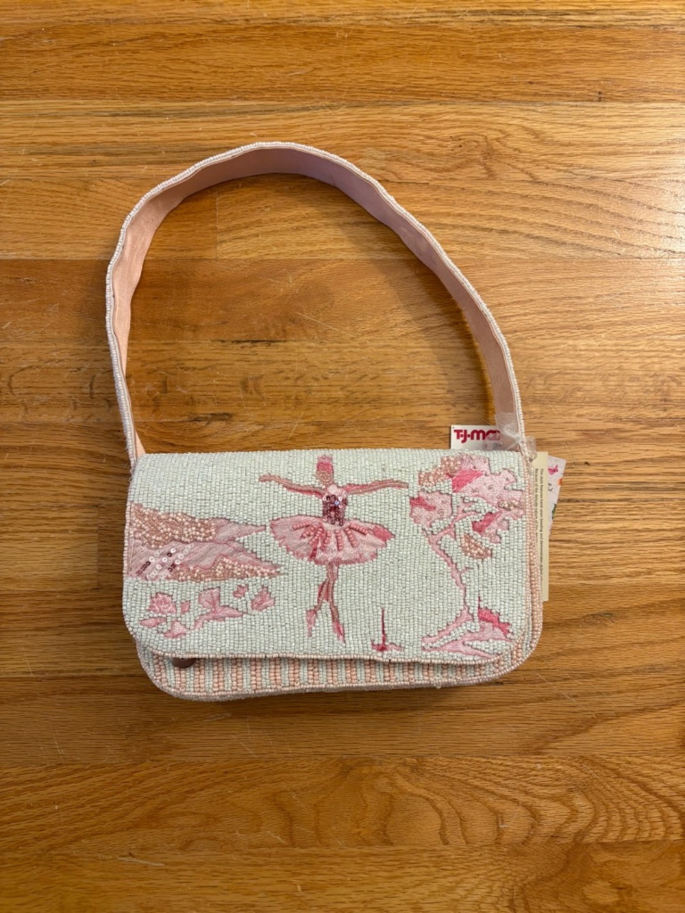 Viral Ballerina Beaded Bag